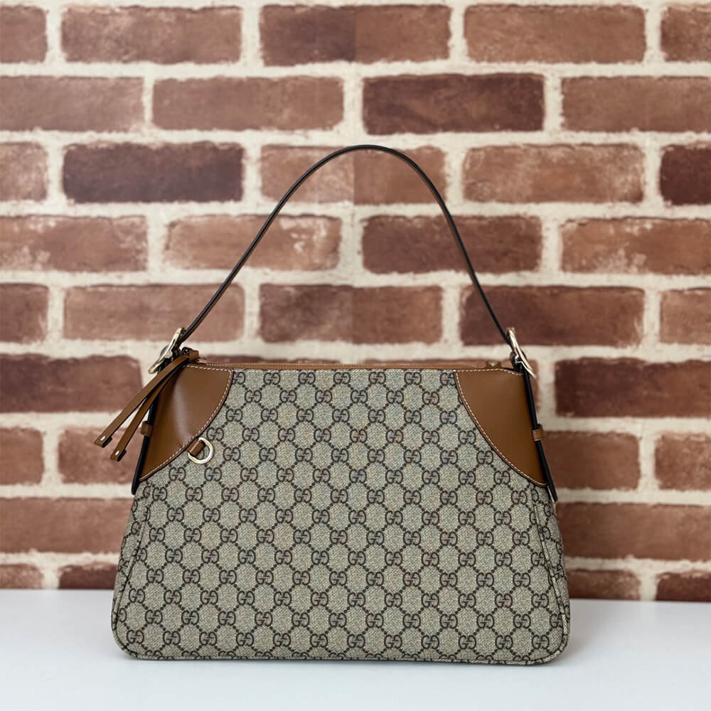 GG Emblem large shoulder bag