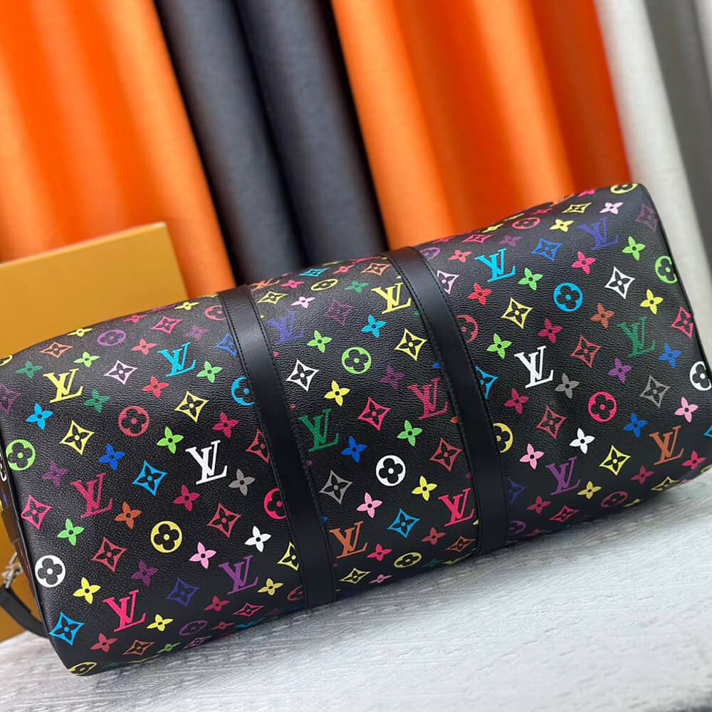 LV x TM KEEPALL BANDOULIÈRE 50 travel bag