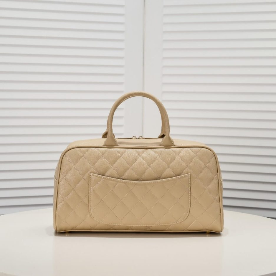 CHANEL Large Vintage Boston Bag