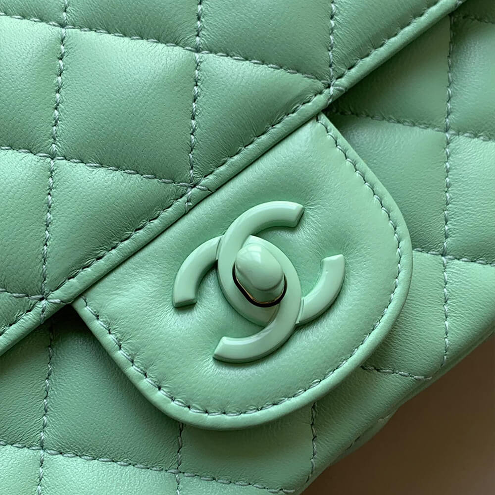 CHANEL Mini Flap Bag With Handle(HIGH-END GRADE)