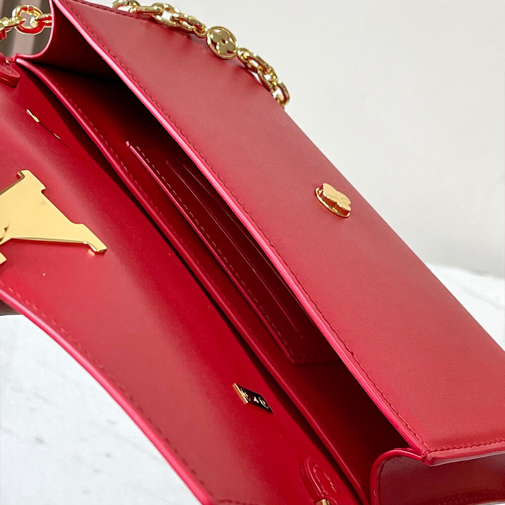 LV Wallet On Chain Capucines(HIGH-END GRADE)